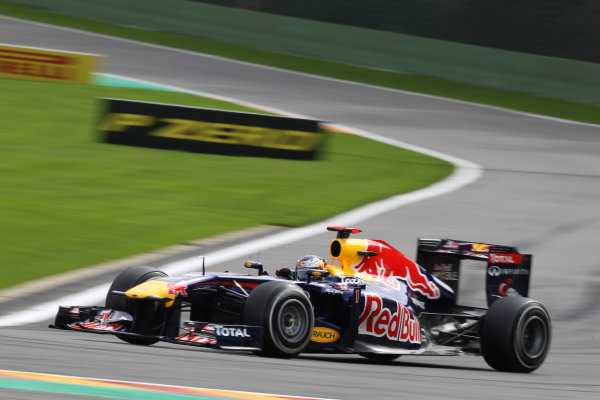 Spa-Francorchamps, Spa, Belgium
28th August 2011.
Sebastian Vettel, Red Bull Racing RB7 Renault, 1st position. Action.
World Copyright: Andy Hone/LAT Photographic
ref: Digital Image CI0C2360 Spa-Francorchamps, Spa, Belgium
28th August 2011.
Sebastian Vettel, Red Bull Racing RB7 Renault, 1st position. Action.
World Copyright: Andy Hone/LAT Photographic
ref: Digital Image CI0C2360
