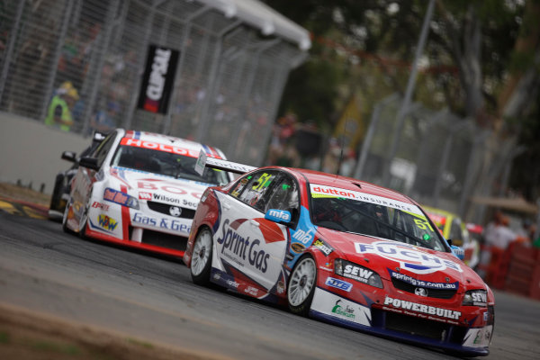 Clipsal 500, Adelaide Street Circuit.
Australia. 19th - 22nd March 2009
Greg Murphy of Tasman Motorsport during the Clipsal 500, event 01 of the Australian V8 Supercar Championship Series at the Adelaide Street Circuit, Adelaide, South Australia, March 21, 2009.
World Copyright: Mark Horsburgh/LAT Photographic
ref: Digital Image V8_Clipsal500_092406