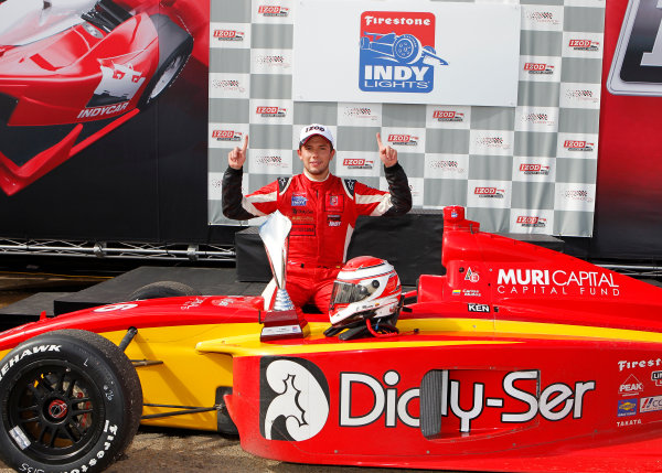 20-21 July, 2012, Edmonton, Alberta CA
Carlos Munoz celebrates in victory lane.
(c)2012, Phillip Abbott
LAT Photo USA 20-21 July, 2012, Edmonton, Alberta CA
Carlos Munoz celebrates in victory lane.
(c)2012, Phillip Abbott
LAT Photo USA