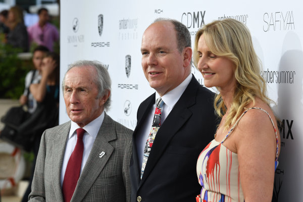 Monte Carlo, Monaco.
Friday 26 May 2017.
Jackie Stewart (GBR), HSH Prince Albert of Monaco (MON) and Sonia Irvine (IRL) at the Amber Lounge Fashion Show, Le Meridien Beach Plaza Hotel, Monaco
World Copyright: Mark Sutton/Sutton/LAT Images
ref: Digital Image dcd1727my426 Monte Carlo, Monaco.
Friday 26 May 2017.
Jackie Stewart (GBR), HSH Prince Albert of Monaco (MON) and Sonia Irvine (IRL) at the Amber Lounge Fashion Show, Le Meridien Beach Plaza Hotel, Monaco
World Copyright: Mark Sutton/Sutton/LAT Images
ref: Digital Image dcd1727my426