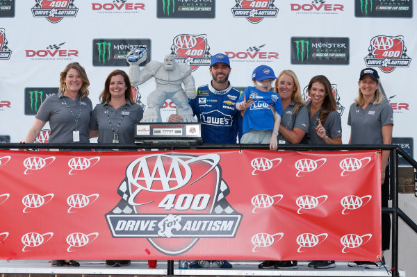 Monster Energy NASCAR Cup Series
AAA 400 Drive for Autism
Dover International Speedway, Dover, DE USA
Sunday 4 June 2017
Jimmie Johnson, Hendrick Motorsports, Lowe's Chevrolet SS
World Copyright: Matthew T. Thacker
LAT Images
ref: Digital Image 17DOV1mt1950