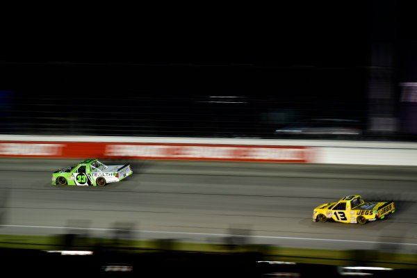 NASCAR Camping World Truck Series
TheHouse.com 225
Chicagoland Speedway, Joliet, IL USA
Friday 15 September 2017
Kaz Grala, Stealth Chevrolet Silverado, Cody Coughlin, JEGS Toyota Tundra
World Copyright: Logan Whitton
LAT Images