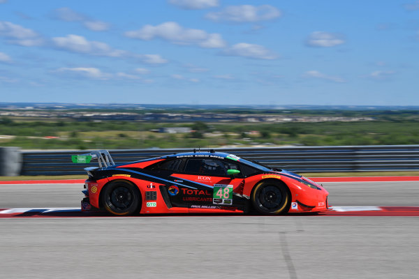 IMSA WeatherTech SportsCar Championship
Advance Auto Parts SportsCar Showdown
Circuit of The Americas, Austin, TX USA
Thursday 4 May 2017
48, Lamborghini, Lamborghini Huracan GT3, GTD, Bryan Sellers, Madison Snow
World Copyright: Richard Dole
LAT Images
ref: Digital Image RD_PWCVIR_17_353