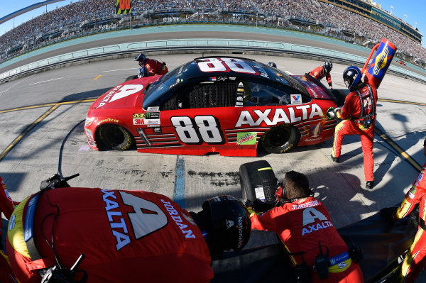 Monster Energy NASCAR Cup Series
Ford EcoBoost 400
Homestead-Miami Speedway, Homestead, FL USA
Sunday 19 November 2017
Dale Earnhardt Jr, Hendrick Motorsports, Axalta Chevrolet SS
World Copyright: Nigel Kinrade
LAT Images Monster Energy NASCAR Cup Series
Ford EcoBoost 400
Homestead-Miami Speedway, Homestead, FL USA
Sunday 19 November 2017
Dale Earnhardt Jr, Hendrick Motorsports, Axalta Chevrolet SS
World Copyright: Nigel Kinrade
LAT Images