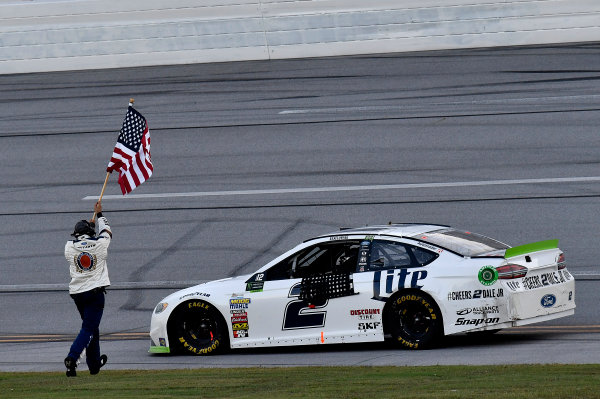 Monster Energy NASCAR Cup Series
Alabama 500
Talladega Superspeedway
Talladega, AL USA
Sunday 15 October 2017
Brad Keselowski, Team Penske, Miller Lite Ford Fusion wins
World Copyright: Rusty Jarrett
LAT Images Monster Energy NASCAR Cup Series
Alabama 500
Talladega Superspeedway
Talladega, AL USA
Sunday 15 October 2017
Brad Keselowski, Team Penske, Miller Lite Ford Fusion wins
World Copyright: Rusty Jarrett
LAT Images