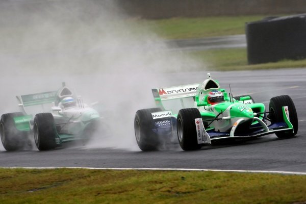 03.02.2008 Sydney, Australia, 
Adam Carroll (IRL), driver of A1 Team Ireland - A1GP World Cup of Motorsport 2007/08, Round 6, Eastern Creek, Sunday Race 2 - Copyright A1GP Team Ireland - Copyright free for editorial usage