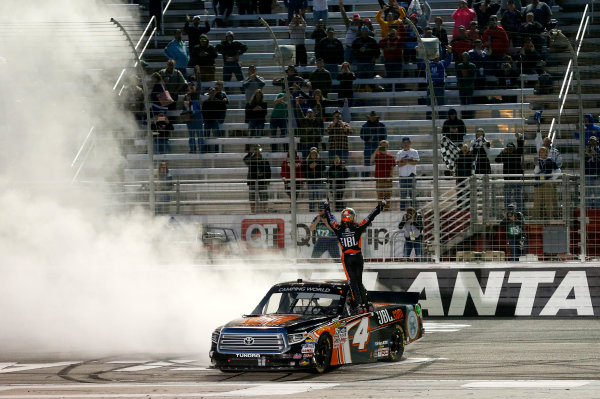 2017 NASCAR Camping World Truck Series - Active Pest Control 200
Atlanta Motor Speedway, Hampton, GA USA
Saturday 4 March 2017
Christopher Bell
World Copyright: Matthew T. Thacker/LAT Images
ref: Digital Image 17ATL1mt1387 2017 NASCAR Camping World Truck Series - Active Pest Control 200
Atlanta Motor Speedway, Hampton, GA USA
Saturday 4 March 2017
Christopher Bell
World Copyright: Matthew T. Thacker/LAT Images
ref: Digital Image 17ATL1mt1387