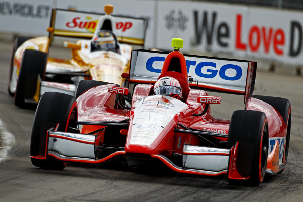 1-3 June, 2012, Detroit, Michigan, USA
EJ Viso leads Ryan Hunter-Reay.
(c)2012, Phillip G. Abbott
LAT Photo USA 1-3 June, 2012, Detroit, Michigan, USA
EJ Viso leads Ryan Hunter-Reay.
(c)2012, Phillip G. Abbott
LAT Photo USA