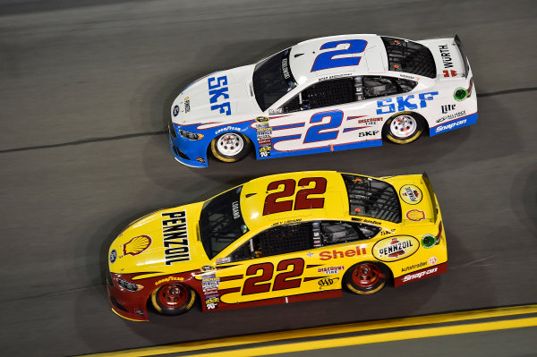 12-13 February, 2016, Daytona Beach, Florida, USA
Joey Logano (22), Brad Keselowski (2)
?2016, John Harrelson / LAT Photo USA
12-13 February, 2016, Daytona Beach, Florida, USA
Joey Logano (22), Brad Keselowski (2)
?2016, John Harrelson / LAT Photo USA