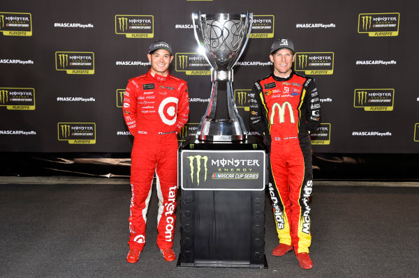 Monster Energy NASCAR Cup Series
Federated Auto Parts 400
Richmond Raceway, Richmond, VA USA
Saturday 9 September 2017
Jamie McMurray, Chip Ganassi Racing, McDonald's Chevrolet SS and Kyle Larson, Chip Ganassi Racing, Target Chevrolet SS
World Copyright: Nigel Kinrade
LAT Images Monster Energy NASCAR Cup Series
Federated Auto Parts 400
Richmond Raceway, Richmond, VA USA
Saturday 9 September 2017
Jamie McMurray, Chip Ganassi Racing, McDonald's Chevrolet SS and Kyle Larson, Chip Ganassi Racing, Target Chevrolet SS
World Copyright: Nigel Kinrade
LAT Images