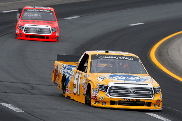 NASCAR Camping World Truck Series
UNOH 175 
New Hampshire Motor Speedway
Loudon, NH USA
Friday 22 September 2017
Todd Gilliland, Pedigree Toyota Tundra, Grant Enfinger, Ride TV Toyota Tundra
World Copyright: Lesley Ann Miller
LAT Images