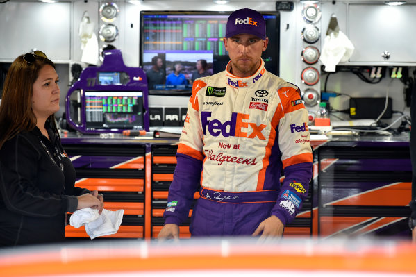 Monster Energy NASCAR Cup Series
First Data 500
Martinsville Speedway, Martinsville VA USA
Saturday 28 October 2017
Denny Hamlin, Joe Gibbs Racing, FedEx Walgreens Toyota Camry
World Copyright: Scott R LePage
LAT Images
ref: Digital Image lepage-171028-mart-3759