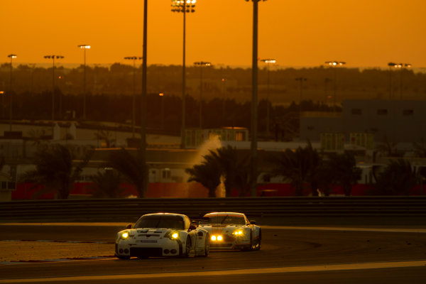 2015 FIA World Endurance Championship
Bahrain 6-Hours
Bahrain International Circuit, Bahrain
Saturday 21 November 2015.
Richard Lietz, Michael Christensen (#91 GTE PRO Porsche AG Team Manthey Porsche 911 RSR) leads Francesco Castellacci, Roald Goethe, Stuart Hall (#96 GTE AM Aston Martin Racing Aston Martin Vantage V8).
World Copyright: Sam Bloxham/LAT Photographic
ref: Digital Image _G7C1747 2015 FIA World Endurance Championship
Bahrain 6-Hours
Bahrain International Circuit, Bahrain
Saturday 21 November 2015.
Richard Lietz, Michael Christensen (#91 GTE PRO Porsche AG Team Manthey Porsche 911 RSR) leads Francesco Castellacci, Roald Goethe, Stuart Hall (#96 GTE AM Aston Martin Racing Aston Martin Vantage V8).
World Copyright: Sam Bloxham/LAT Photographic
ref: Digital Image _G7C1747