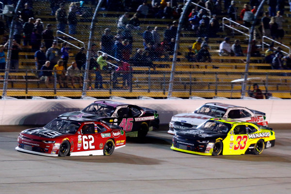 NASCAR XFINITY Series
American Ethanol E15 250 presented by Enogen
Iowa Speedway, Newton, IA USA
Saturday 24 June 2017
Brendan Gaughan, American Ethanol / Kum & Go Chevrolet Camaro, Quin Houff, beatincancerwithduke.org Chevrolet Camaro and \c33\
World Copyright: Russell LaBounty
LAT Images