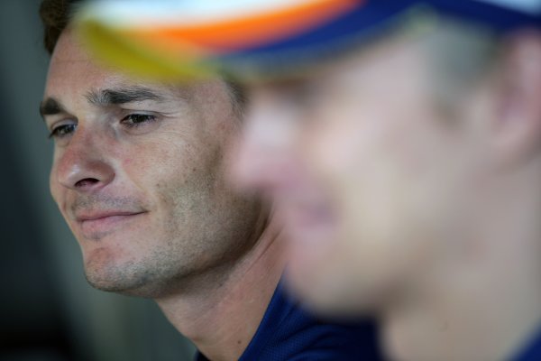 2007 Italian Grand Prix - Saturday Qualifying
Autodromo di Monza, Monza, Italy.
8th September 2007.
Giancarlo Fisichella, Renault R27. Portrait.
World Copyright: Charles Coates/LAT Photographic
ref: Digital Image ZK5Y2635 2007 Italian Grand Prix - Saturday Qualifying
Autodromo di Monza, Monza, Italy.
8th September 2007.
Giancarlo Fisichella, Renault R27. Portrait.
World Copyright: Charles Coates/LAT Photographic
ref: Digital Image ZK5Y2635