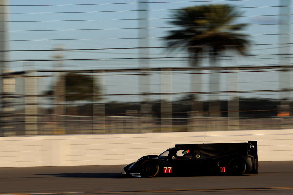 2017 WeatherTech Sportscar Championship December Daytona Testing
Wednesday 6 December 2017
#77 Mazda Team Joest Mazda DPi: René Rast, Oliver Jarvis, Tristan Nunez 
World Copyright: Alexander Trienitz/LAT Images 
ref: Digital Image 2017-IMSA-Test-Dayt-AT1-2032