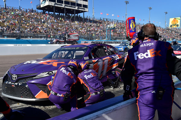 2017 Monster Energy NASCAR Cup Series
Camping World 500
Phoenix International Raceway, Avondale, AZ USA
Sunday 19 March 2017
Denny Hamlin, FedEx Freight Toyota Camry
World Copyright: Rusty Jarrett/LAT Images
ref: Digital Image 17PHX1rj_3067 2017 Monster Energy NASCAR Cup Series
Camping World 500
Phoenix International Raceway, Avondale, AZ USA
Sunday 19 March 2017
Denny Hamlin, FedEx Freight Toyota Camry
World Copyright: Rusty Jarrett/LAT Images
ref: Digital Image 17PHX1rj_3067