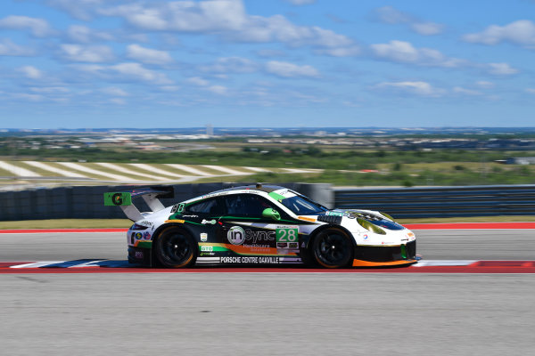 IMSA WeatherTech SportsCar Championship
Advance Auto Parts SportsCar Showdown
Circuit of The Americas, Austin, TX USA
Thursday 4 May 2017
28, Porsche, Porsche 911 GT3 R, GTD, Mathieu Jaminet, Daniel Morad
World Copyright: Richard Dole
LAT Images
ref: Digital Image RD_PWCVIR_17_352