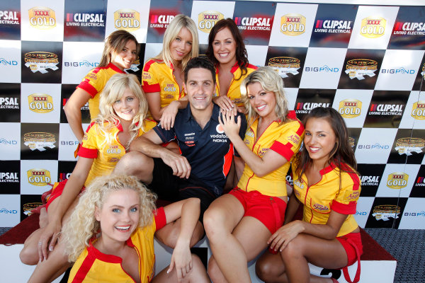 Clipsal 500, Adelaide Street Circuit.
Australia. 19th - 22nd March 2009
Jamie Whincup of Triple Eight Racing during the Clipsal 500, Event 01 of the Australian V8 Supercar Championship Series at the Adelaide Street Circuit, Adelaide, South Australia, March 19, 2009.
World Copyright: Mark Horsburgh/LAT Photographic
ref: Digital Image V8_Clipsal500_092316