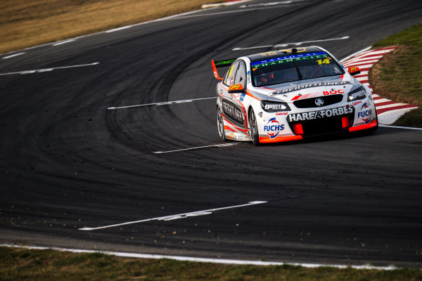 2017 Supercars Championship Round 2. 
Tasmania SuperSprint, Simmons Plains Raceway, Tasmania, Australia.
Friday April 7th to Sunday April 9th 2017.
Tim Slade drives the #14 Freightliner Racing Holden Commodore VF.
World Copyright: Daniel Kalisz/LAT Images
Ref: Digital Image 070417_VASCR2_DKIMG_1513.JPG