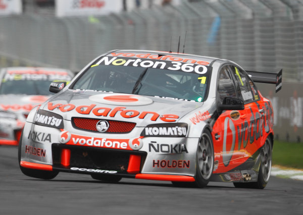 Round 4 - Hamilton 400.
Hamilton City Street Circuit, Hamilton, New Zealand.
17th - 18th April 2010.
Car 1, Jamie Whincup, Commodore VE, Holden, T8, TeamVodafone, Triple Eight Race Engineering, Triple Eight Racing.
World Copyright: Mark Horsburgh / LAT Photographic
ref: 1-Whincup-EV04-10-3817 Round 4 - Hamilton 400.
Hamilton City Street Circuit, Hamilton, New Zealand.
17th - 18th April 2010.
Car 1, Jamie Whincup, Commodore VE, Holden, T8, TeamVodafone, Triple Eight Race Engineering, Triple Eight Racing.
World Copyright: Mark Horsburgh / LAT Photographic
ref: 1-Whincup-EV04-10-3817