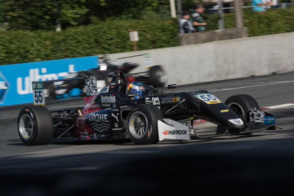 2017 FIA Formula 3 European Championship.
Round 5 - Nuremberg, Germany.
Friday 30 June 2017.
David Beckmann, Motopark, Dallara F317 - Volkswagen
World Copyright: Mario Bartkowiak/LAT Images
ref: Digital Image 2017-06-30_FIA-F3_Norisring_Q1_0582