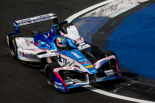 2016/2017 FIA Formula E Championship.
Mexico City ePrix, Autodromo Hermanos Rodr?guez, Mexico City, Mexico.
Friday 31 March 2017.
Antonio Felix da Costa (PRT), Amlin Andretti, Spark-Andretti, ATEC-02.
Photo: Zak Mauger/LAT/Formula E
ref: Digital Image _56I4938