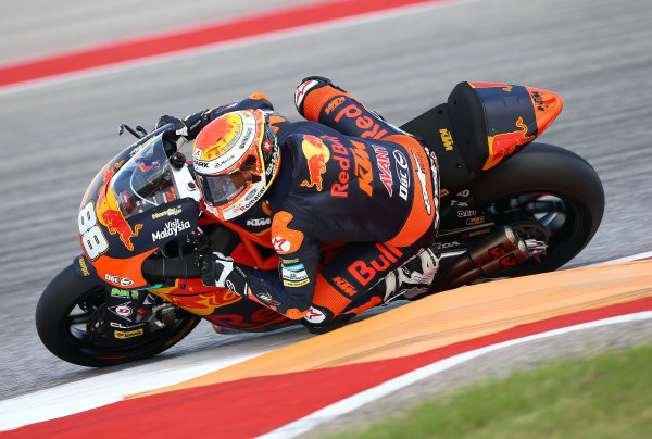 2017 Moto2 Championship - Round 3
Circuit of the Americas, Austin, Texas, USA
Friday 21 April 2017
Ricard Cardus, Red Bull KTM Ajo
World Copyright: Gold and Goose Photography/LAT Images
ref: Digital Image Moto2-500-2154 2017 Moto2 Championship - Round 3
Circuit of the Americas, Austin, Texas, USA
Friday 21 April 2017
Ricard Cardus, Red Bull KTM Ajo
World Copyright: Gold and Goose Photography/LAT Images
ref: Digital Image Moto2-500-2154