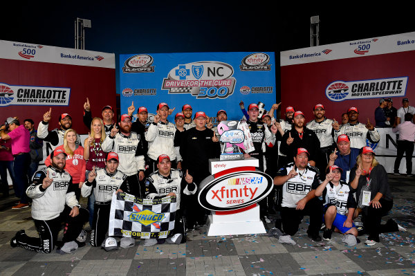 NASCAR XFINITY Series
Drive for the Cure 300
Charlotte Motor Speedway, Concord, NC
Sunday 8 October 2017
Alex Bowman, HendrickCars.com Chevrolet Camaro wins
World Copyright: Rusty Jarrett
LAT Images NASCAR XFINITY Series
Drive for the Cure 300
Charlotte Motor Speedway, Concord, NC
Sunday 8 October 2017
Alex Bowman, HendrickCars.com Chevrolet Camaro wins
World Copyright: Rusty Jarrett
LAT Images