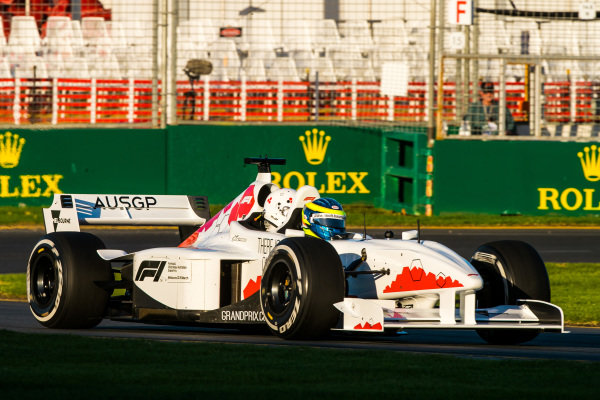 Zsolt Baumgartner (HUN) F1 Experiences 2-Seater driver at Formula One World Championship, Rd1, Australian Grand Prix, Preparations, Melbourne, Australia, Wednesday 21 March 2018.