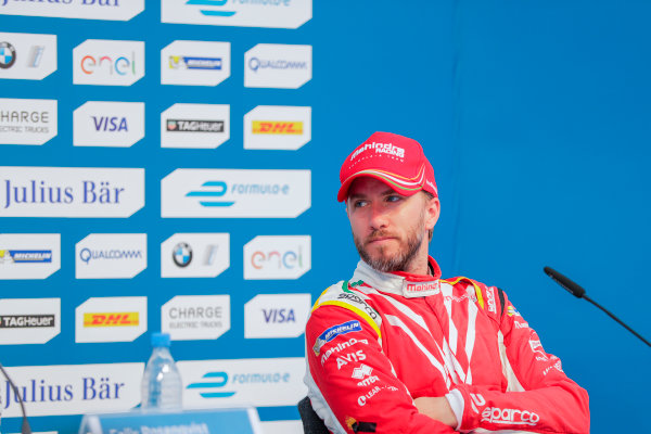 2016/2017 FIA Formula E Championship.
Round 7 - Berlin ePrix, Tempelhof Airport, Berlin, Germany.
Saturday 10 June 2017.
Nick Heidfeld (GER), Mahindra Racing, Spark-Mahindra, Mahindra M3ELECTRO, in the press conference.
Photo: Zak Mauger/LAT/Formula E
ref: Digital Image _56I4377 2016/2017 FIA Formula E Championship.
Round 7 - Berlin ePrix, Tempelhof Airport, Berlin, Germany.
Saturday 10 June 2017.
Nick Heidfeld (GER), Mahindra Racing, Spark-Mahindra, Mahindra M3ELECTRO, in the press conference.
Photo: Zak Mauger/LAT/Formula E
ref: Digital Image _56I4377