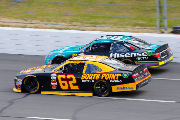 NASCAR XFINITY Series
Pocono Green 250
Pocono Raceway, Long Pond, PA USA
Saturday 10 June 2017
Brendan Gaughan, South Point Hotel & Casino Chevrolet Camaro and Kyle Benjamin, Hisense Toyota Camry
World Copyright: Russell LaBounty
LAT Images
ref: Digital Image 17POC1rl_03626 NASCAR XFINITY Series
Pocono Green 250
Pocono Raceway, Long Pond, PA USA
Saturday 10 June 2017
Brendan Gaughan, South Point Hotel & Casino Chevrolet Camaro and Kyle Benjamin, Hisense Toyota Camry
World Copyright: Russell LaBounty
LAT Images
ref: Digital Image 17POC1rl_03626