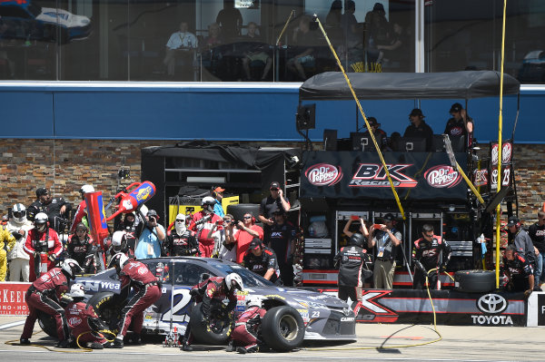 10-12 June, 2016, Brooklyn, Michigan USA
David Ragan (23) makes a pit stop.
?2016, John Harrelson / LAT Photo USA 10-12 June, 2016, Brooklyn, Michigan USA
David Ragan (23) makes a pit stop.
?2016, John Harrelson / LAT Photo USA