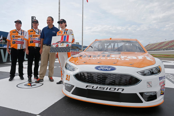 Monster Energy NASCAR Cup Series
FireKeepers Casino 400
Michigan International Speedway, Brooklyn, MI USA
Friday 16 June 2017
Ryan Blaney, Wood Brothers Racing, Omnicraft Auto Parts Ford Fusion
World Copyright: Brett Moist 
LAT Images