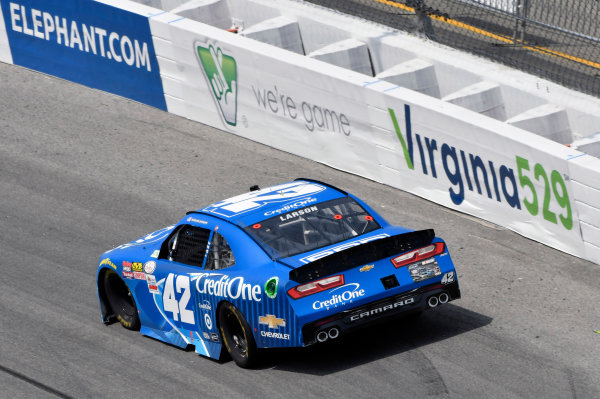 NASCAR Xfinity Series
ToyotaCare 250
Richmond International Raceway, Richmond, VA USA
Saturday 29 April 2017
Kyle Larson, Credit One Bank Chevrolet Camaro
World Copyright: Nigel Kinrade
LAT Images
ref: Digital Image 17RIC1nk08753 NASCAR Xfinity Series
ToyotaCare 250
Richmond International Raceway, Richmond, VA USA
Saturday 29 April 2017
Kyle Larson, Credit One Bank Chevrolet Camaro
World Copyright: Nigel Kinrade
LAT Images
ref: Digital Image 17RIC1nk08753