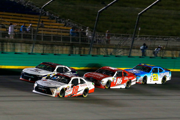 NASCAR XFINITY Series
VisitMyrtleBeach.com 300
Kentucky Speedway
Sparta, KY USA
Saturday 23 September 2017
Kyle Benjamin, Hurricane Relief Toyota Camry and William Byron, Liberty University Chevrolet Camaro
World Copyright: Russell LaBounty
LAT Images