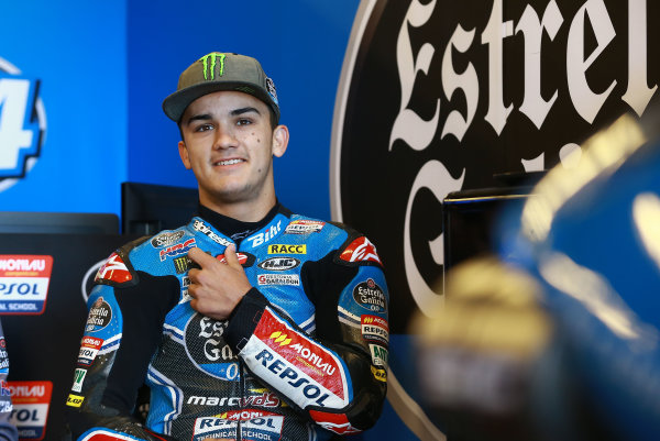 2017 Moto3 Championship - Round 3
Circuit of the Americas, Austin, Texas, USA
Sunday 23 April 2017
Aron Canet, Estrella Galicia 0,0
World Copyright: Gold and Goose Photography/LAT Images
ref: Digital Image Moto2-W-500-2592 2017 Moto3 Championship - Round 3
Circuit of the Americas, Austin, Texas, USA
Sunday 23 April 2017
Aron Canet, Estrella Galicia 0,0
World Copyright: Gold and Goose Photography/LAT Images
ref: Digital Image Moto2-W-500-2592