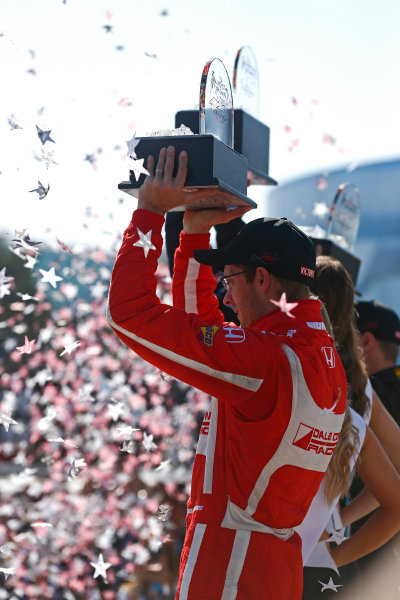 2017 Verizon IndyCar Series
Toyota Grand Prix of Long Beach
Streets of Long Beach, CA USA
Sunday 9 April 2017
Sebastien Bourdais celebrates on the podium
World Copyright: Phillip Abbott/LAT Images
ref: Digital Image lat_abbott_lbgp_0417_15040 2017 Verizon IndyCar Series
Toyota Grand Prix of Long Beach
Streets of Long Beach, CA USA
Sunday 9 April 2017
Sebastien Bourdais celebrates on the podium
World Copyright: Phillip Abbott/LAT Images
ref: Digital Image lat_abbott_lbgp_0417_15040