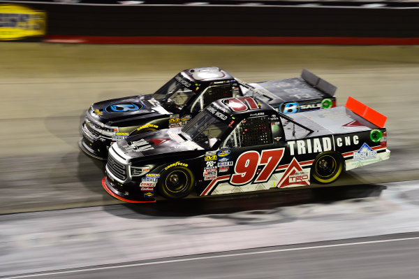 NASCAR Camping World Truck Series
UNOH 200
Bristol Motor Speedway, Bristol, TN USA
Wednesday 16 August 2017
John Hunter Nemechek, Chevrolet Silverado, Jesse Little, Triad Racing Technologies Toyota Tundra
World Copyright: John K Harrelson
LAT Images