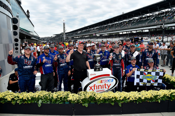 NASCAR XFINITY Series
Lilly Diabetes 250
Indianapolis Motor Speedway, Indianapolis, IN USA
Saturday 22 July 2017
William Byron, Liberty University Chevrolet Camaro wins
World Copyright: Rusty Jarrett
LAT Images NASCAR XFINITY Series
Lilly Diabetes 250
Indianapolis Motor Speedway, Indianapolis, IN USA
Saturday 22 July 2017
William Byron, Liberty University Chevrolet Camaro wins
World Copyright: Rusty Jarrett
LAT Images